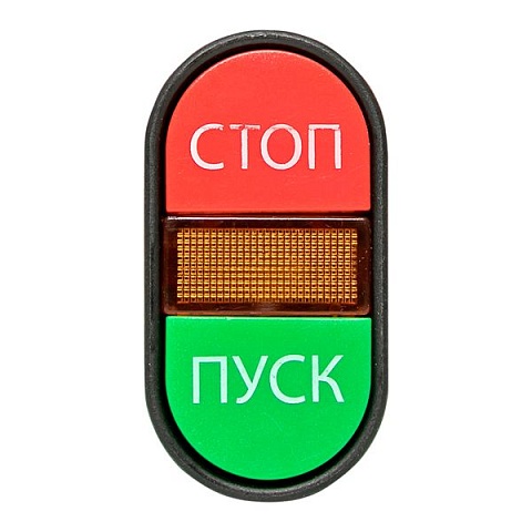 EKF PROxima Кнопка APBB-22N "Пуск-Стоп" овальная 220В NO+NC