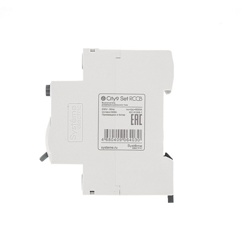 Systeme Electric City9 Set Выключатель дифференциального тока (ВДТ) 40А 2P 30мА Тип-AC 230В