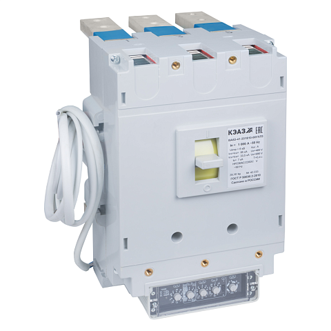 КЭАЗ Выключатель автоматический ВА55-41-331810-630А-690AC-НР400AC-УХЛ3 (Заднее присоединение)