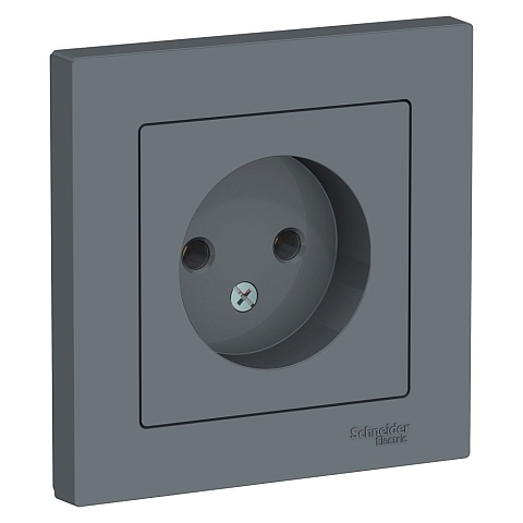 Systeme Electric AtlasDesign Грифель Розетка б/з, 16А, в сборе