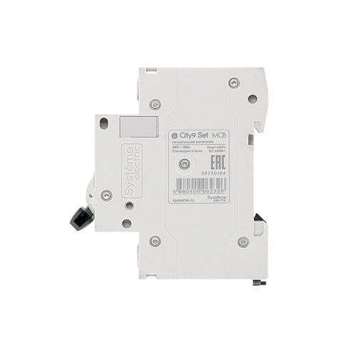 Systeme Electric City9 Set Автоматический выключатель (АВ) С 50А 2P 4.5kA 230В