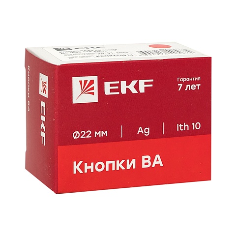 EKF PROxima Кнопка BA31 зеленая NO IP65