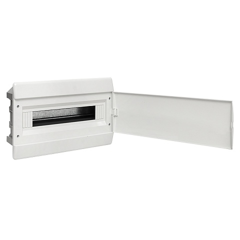 EKF PROxima Щит распределительный ЩРВ-П-18 "SlimBox" белая дверца IP41