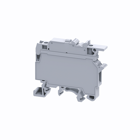 КЭАЗ Клемма для предохранителей с индикатором винтовая OptiClip CF-4-HESILA-240V-(5x20)-6,3A-(0,2-6)-серый