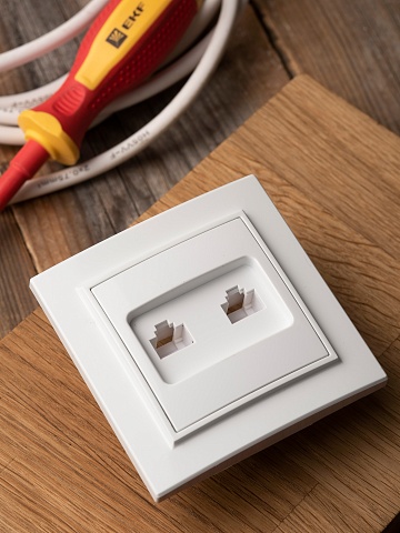 EKF Basic Минск Белый RJ-45 2-ая, СП