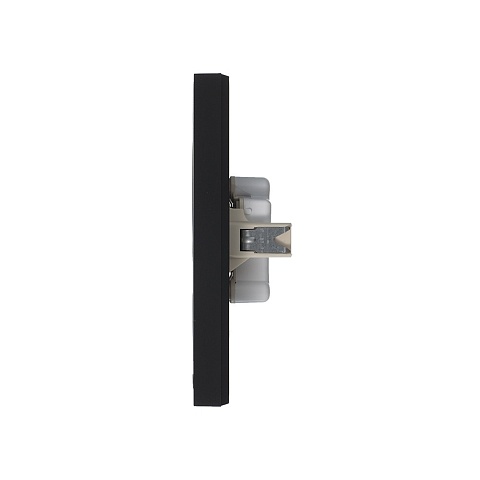 Systeme Electric AtlasDesign Карбон Розетка б/з двойная, 16А, в сборе