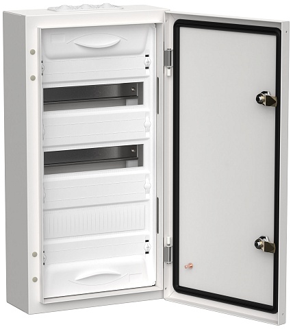 IEK TITAN 5 Корпус мет. ЩРн-36 (1х36) 585х310х140 IP54 бел