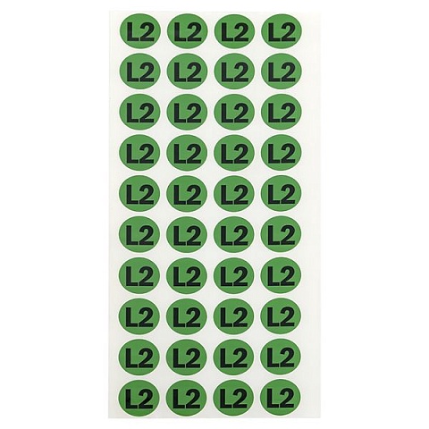 EKF PROxima Наклейка "L2" d=20мм