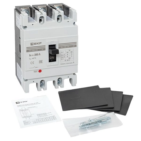 EKF PROxima Автоматический выключатель ВА-99М 250/200А 3P 35кА
