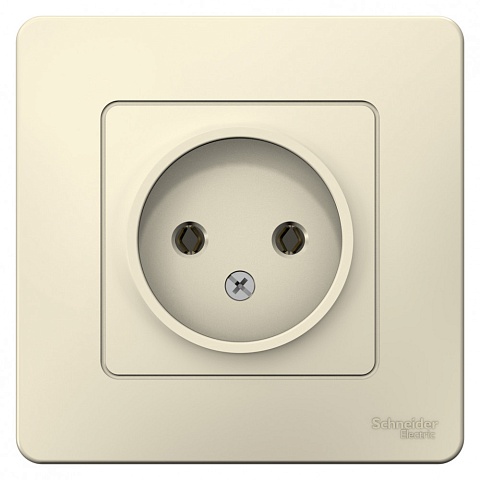 Systeme Electric Blanca внутр Молочная Розетка б/з без шторок 16А, 250В