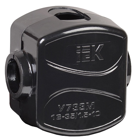 IEK Зажим ответвительный У-733М (16-35/1,5-10 мм2) IP20