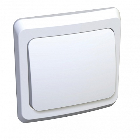 Systeme Electric Этюд Бел Переключатель 1-клавишный
