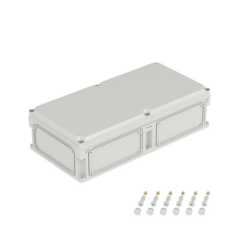 DKC Корпус RAM box без МП 600х300х160 мм, с фланцами, непрозрачная крышка высотой 35 мм, IP67