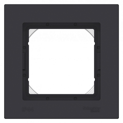 Systeme Electric AtlasDesign Aqua Карбон Рамка 1-ая IP44
