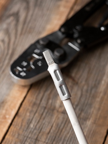 EKF PROxima Наконечник штифтовой алюминиевый луженый НШАЛ 25-15 (50шт.)
