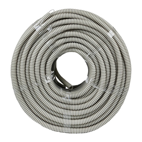 EKF PROxima Труба гофр. ПВХ Plast с зондом d16мм (100м.)