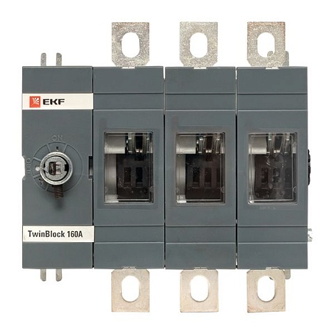 EKF PROxima Рубильник 160A 3P без рукоятки управления TwinBlock