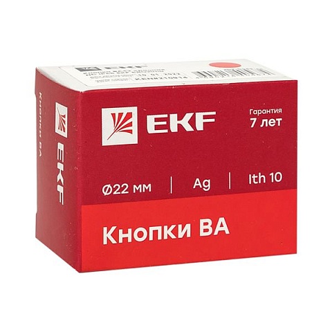 EKF PROxima Кнопка BA31 зеленая NO IP65