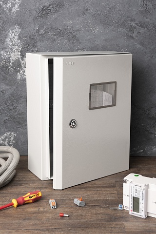 EKF PROxima Щит учетный ЩУ-3/1-0 (395x310x150) IP54