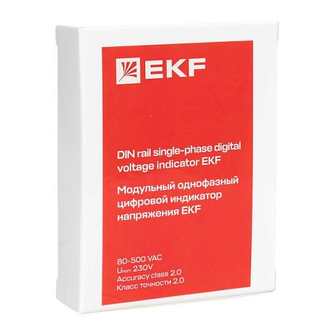 EKF Модульный трехфазный цифровой индикатор напряжения
