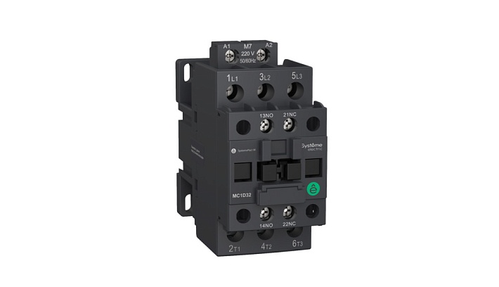Systeme Electric Контактор MC1D 3P 32A НО+НЗ 24V 50/60ГЦ