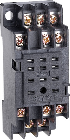 CHINT Розетка CZY11A для JZX-22F(D) 3 контакта