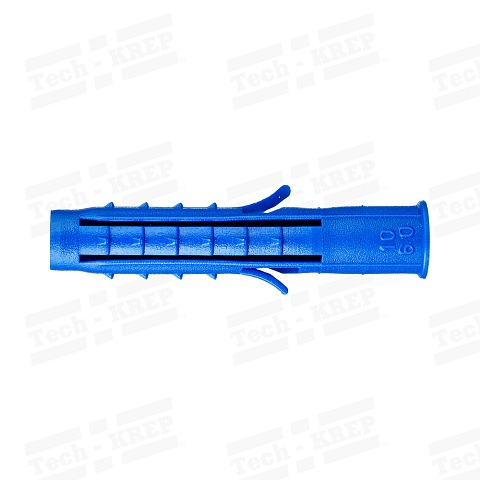 Tech-Krep Дюбель распорный Чапай 10х60 шипы+усы (полипропилен) (10 шт) - пакет 111125