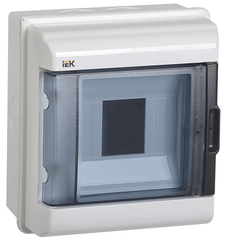 IEK KREPTA 5 Корпус пластиковый КМПн-5 IP55 белый откр.монтаж