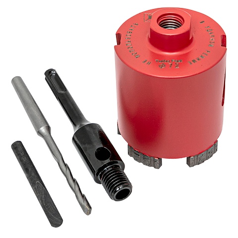 EKF Коронка алмазная Turbo Fast 72 DCH-72TRB Laser M16 Expert