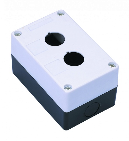 Dekraft Кноп. пост пласт. D22 2 места бел. КП-101