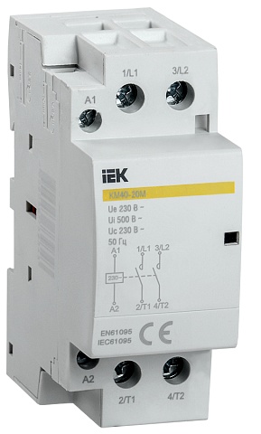 IEK KARAT Контактор модульный КМ63-11М AC