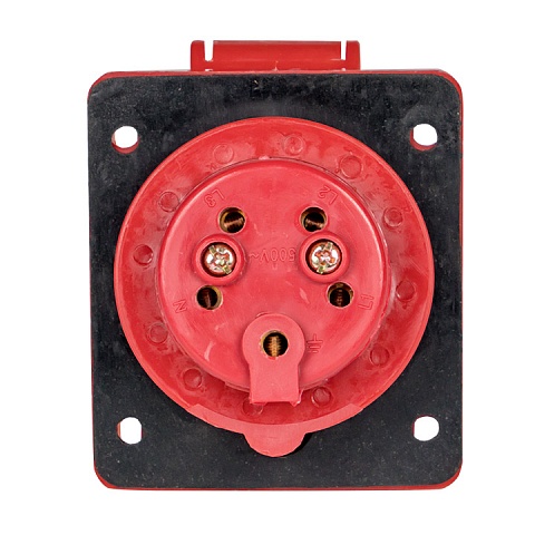 EKF PROxima Розетка стационарная внутренняя 415 3Р+РЕ+N 16А 380В IP44