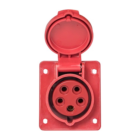 EKF PROxima Розетка стационарная внутренняя 415 3Р+РЕ+N 16А 380В IP44