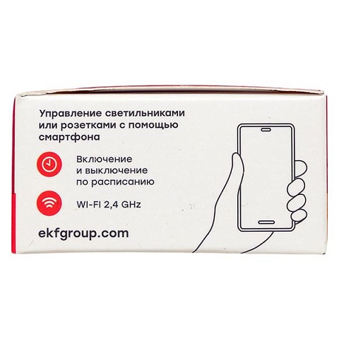 EKF Умное реле в подрозетник 2-канальное Wi-Fi Connect