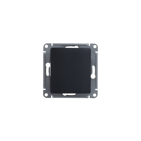 Systeme Electric Glossa Антрацит Переключатель 1-клавишный, сх.6, 10АХ