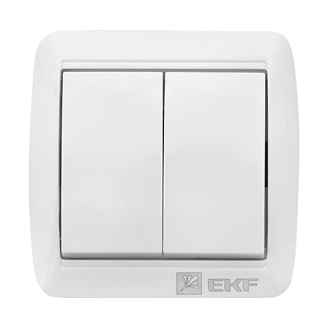 EKF PROxima Владивосток Выключатель 2-кл. 10А IP54 сер.