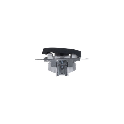 Systeme Electric Glossa Антрацит Переключатель 1-клавишный, сх.6, 10АХ