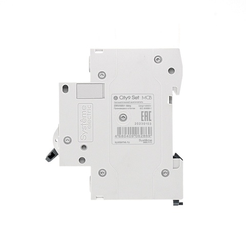 Systeme Electric City9 Set Автоматический выключатель (АВ) B 50А 1P 4.5kA 230В