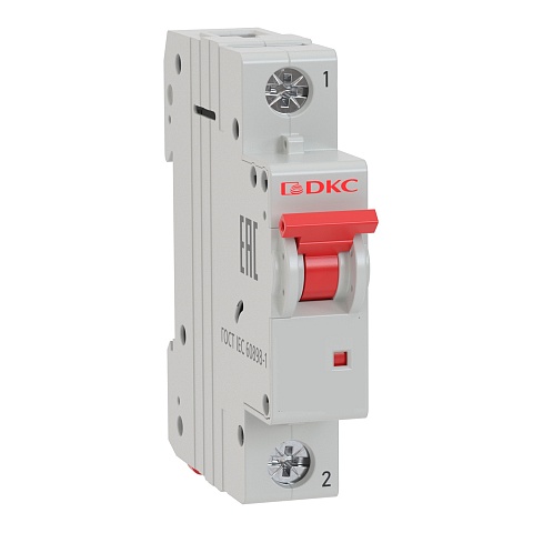 DKC YON pro Автоматический выключатель модульный MD63 1P 10А C 10kA