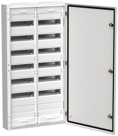 IEK TITAN 5 Корпус мет. ЩРн-168 (2х84) 1085х570х140 IP54 бел