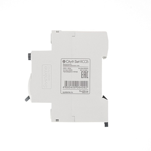 Systeme Electric City9 Set Выключатель дифференциального тока (ВДТ) 25А 2P 30мА Тип-A 230В