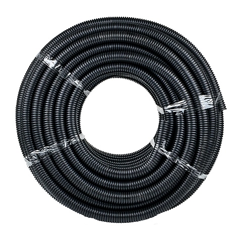 EKF PROxima Труба гофр. FRHF с зондом d32мм (50м) черная Plast
