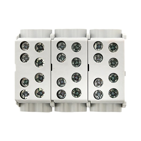 EKF PROxima Клемма распределительная КСР с двойным винтом 2x35/2x25 серая