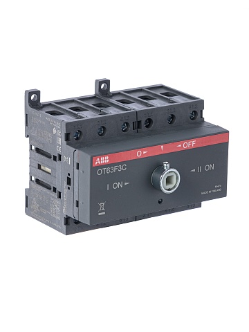 ABB OT63F3C Выключатель-разъединитель реверс 3P 63А, без ручки управления