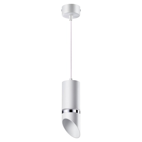 Novotech 370908 OVER NT22 белый/хром Светильник накладной IP20 GU10 9W 220V DELTA