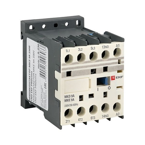 EKF PROxima Миниконтактор МКЭ 9А 230В 1NO