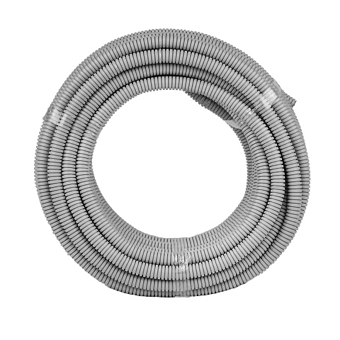 EKF PROxima Труба гофр. ПВХ Plast с зондом d20мм (25м.)