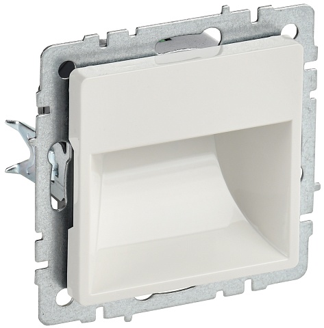 IEK BRITE BASE Белый Подсветка LED встраиваемая ПЛ20-БрБ