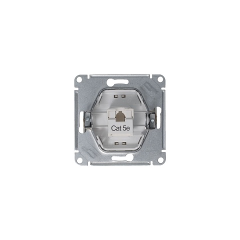 Systeme Electric Glossa Платина Розетка компьютерная RJ45 кат.5E
