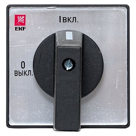 EKF PROxima Переключатель кулачковый ПК-2-13 25А 3P "ВКЛ-ВЫКЛ"
